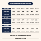 Custom Logo Handkerchief & Bandana Bulk (10-300+ pcs) | 60s Premium Cotton